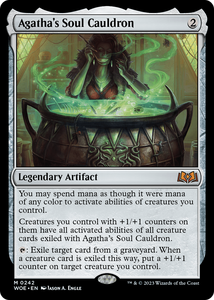 Agatha's Soul Cauldron (WOE-242) - Wilds of Eldraine Foil
