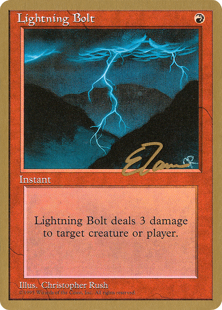 Lightning Bolt (WCD-ET208) - Pro Tour Collector Set
