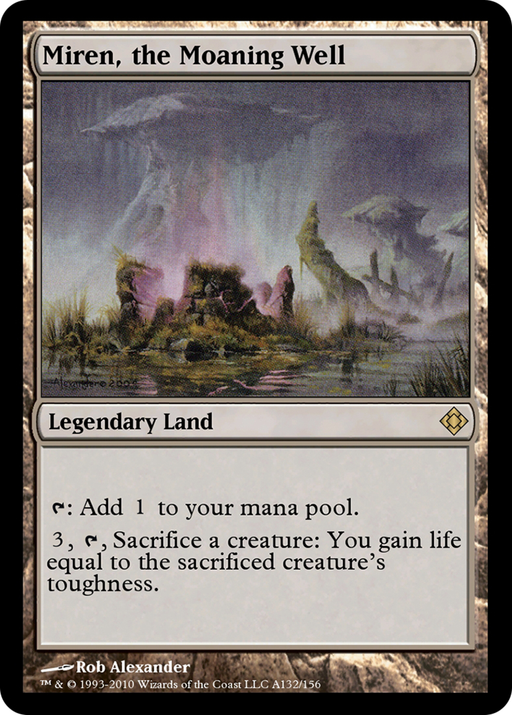 Miren, the Moaning Well (TD0-A132) - Magic Online Theme Decks