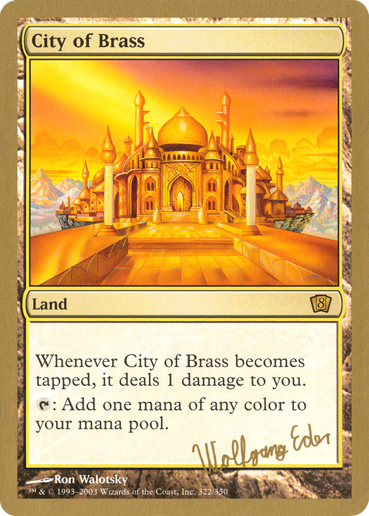 City of Brass (WCD-WE322) - World Championship Decks 2003