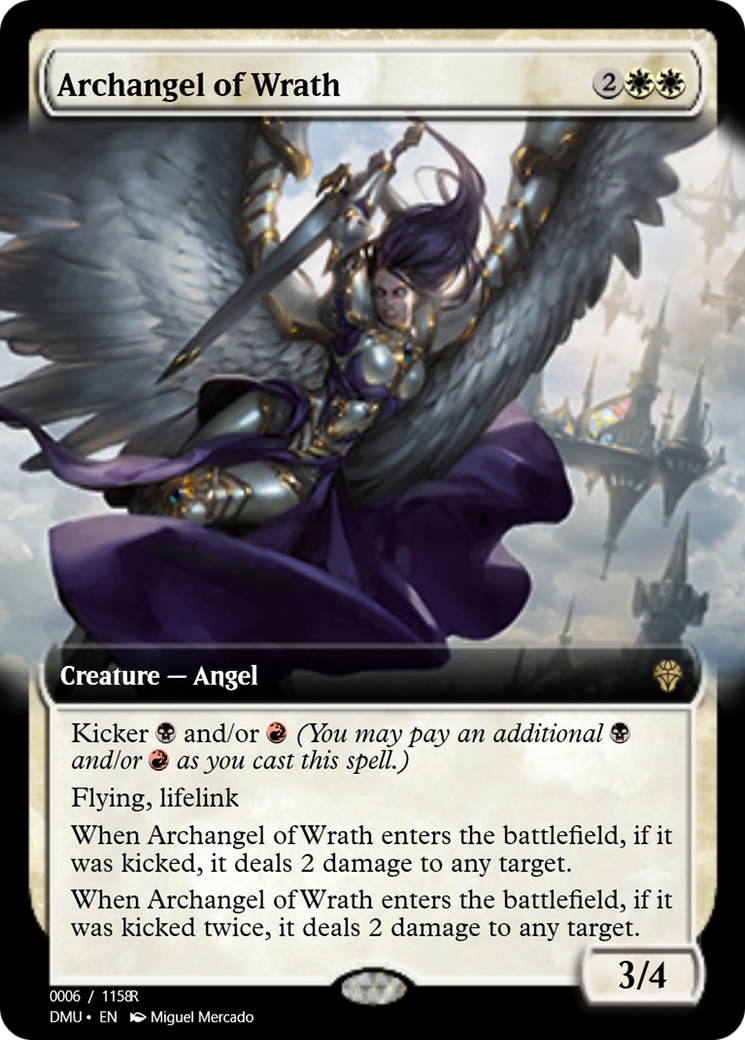 Archangel of Wrath (PRM-103392) - Magic Online Promos