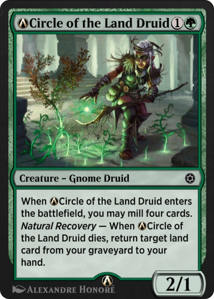 A-Circle of the Land Druid (HBG-A-203) - Alchemy Horizons: Baldur's Gate