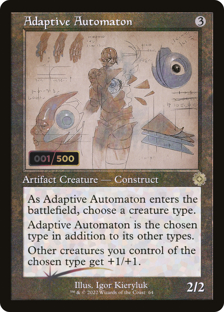 Adaptive Automaton (BRR-64Z) - The Brothers' War Retro Artifacts Foil