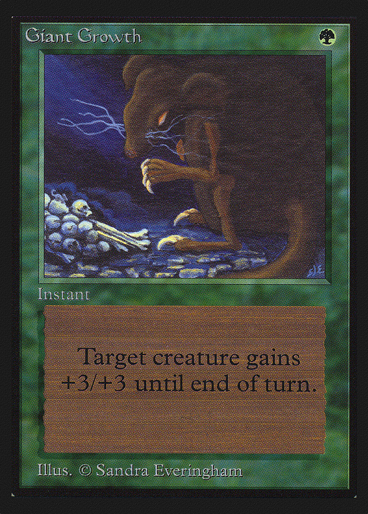Giant Growth (IED-198) - Intl. Collectors' Edition