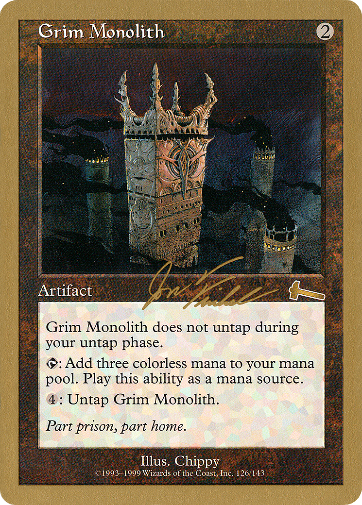 Grim Monolith (WCD-JF126) - World Championship Decks 2000