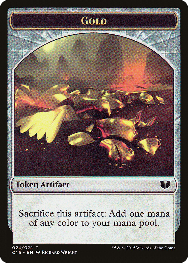 Gold (C15-024) - Commander 2015 Tokens