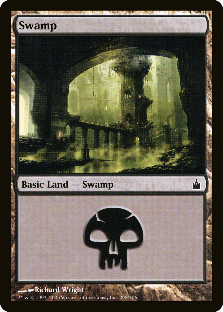 Swamp (298) (RAV-298) - Ravnica: City of Guilds Foil