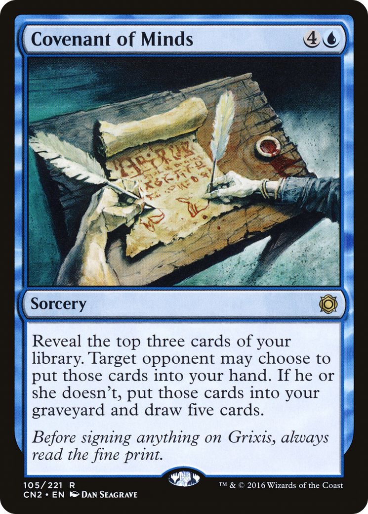 Covenant of Minds (CN2-105) - Conspiracy: Take the Crown Foil