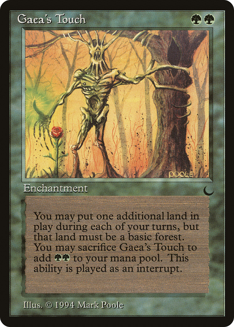 Gaea's Touch (DRK-077) - The Dark
