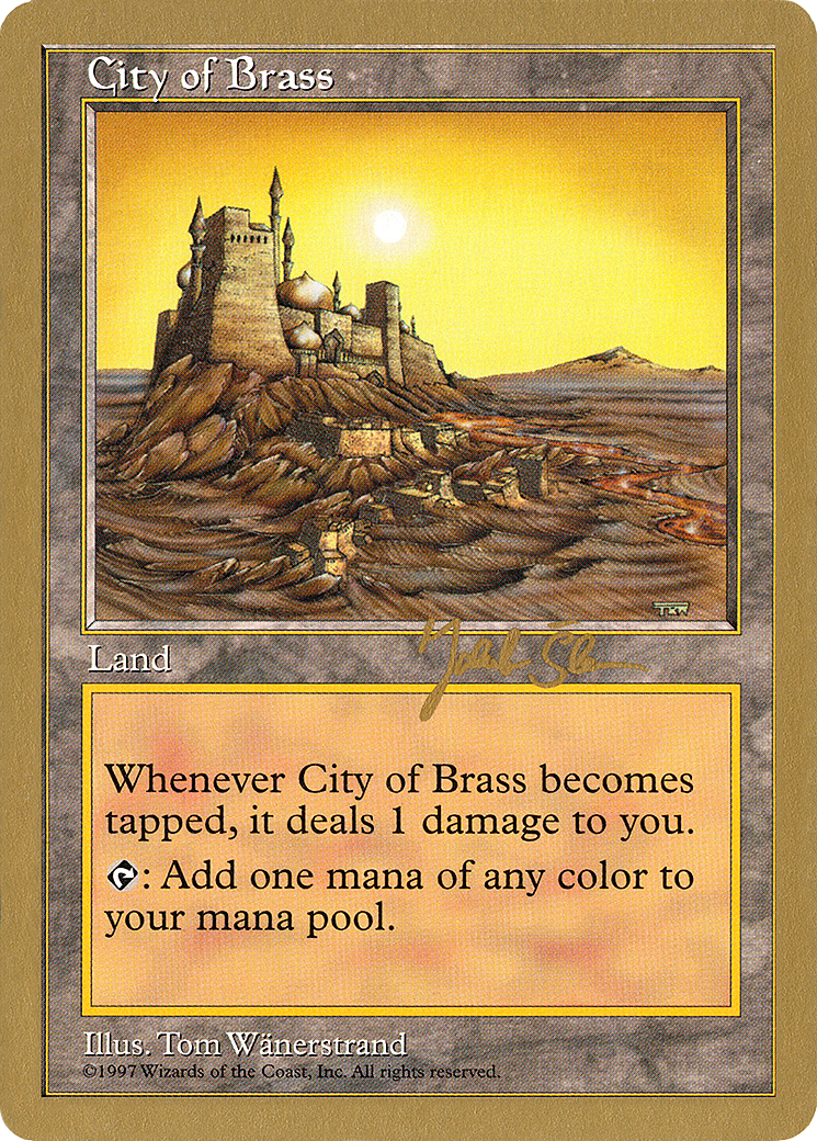 City of Brass (WCD-JS413) - World Championship Decks 1997