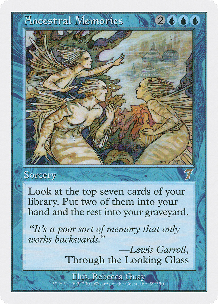 Ancestral Memories (7ED-059) - Seventh Edition