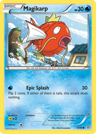 Magikarp 019/98 XY Ancient Origins - Common