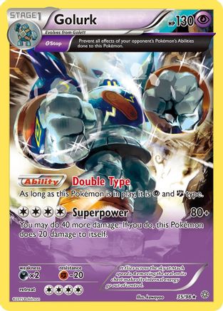 Golurk (35) 035/98 XY Ancient Origins - Rare
