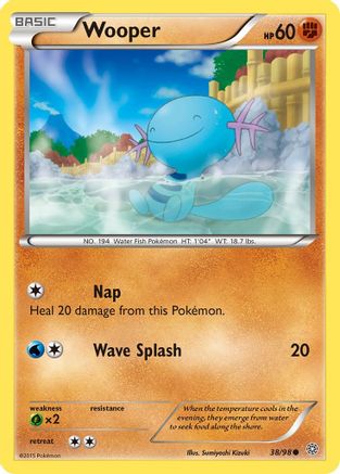 Wooper 038/98 XY Ancient Origins - Common