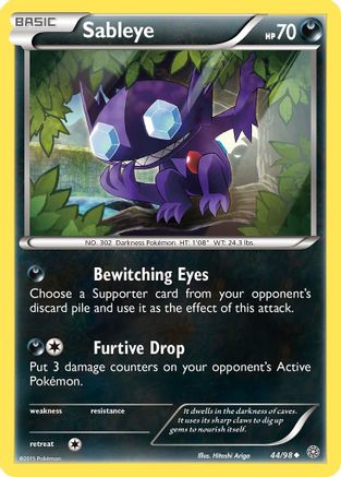 Sableye 044/98 XY Ancient Origins - Uncommon
