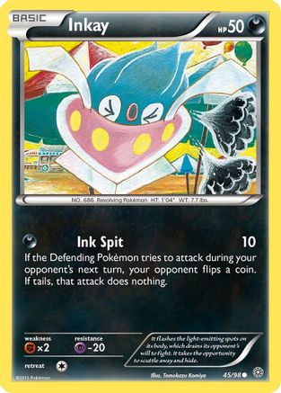 Inkay 045/98 XY Ancient Origins - Common