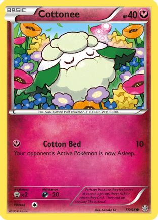 Cottonee 055/98 XY Ancient Origins - Common