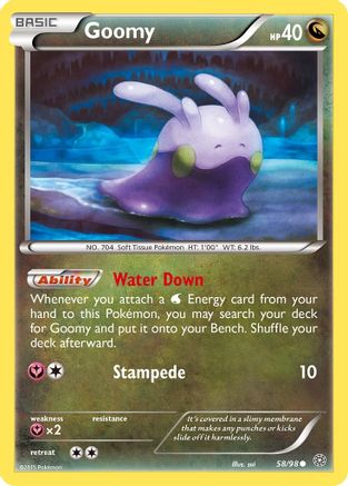 Goomy 058/98 XY Ancient Origins - Common
