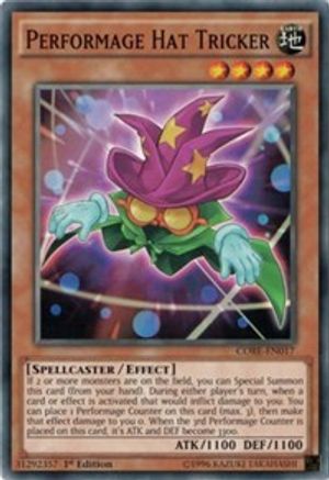Performage Hat Tricker (CORE-EN017) - Clash of Rebellions Unlimited