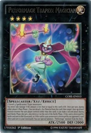 Performage Trapeze Magician (CORE-EN053) - Clash of Rebellions 1st Edition