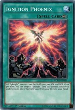 Ignition Phoenix (CORE-EN061) - Clash of Rebellions 1st Edition