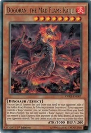 Dogoran, the Mad Flame Kaiju (CORE-EN087) - Clash of Rebellions Unlimited