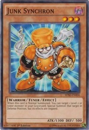 Junk Synchron (SDSE-EN004) - Structure Deck: Synchron Extreme 1st Edition