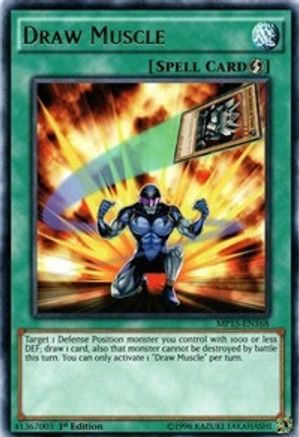 Draw Muscle (MP15-EN168) - 2015 Mega-Tins Mega Pack 1st Edition