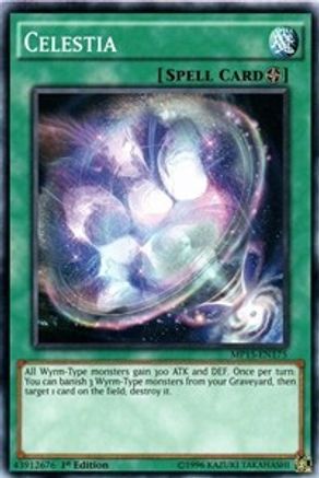 Celestia (MP15-EN175) - 2015 Mega-Tins Mega Pack 1st Edition