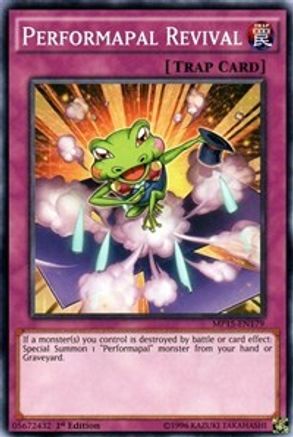 Performapal Revival (MP15-EN179) - 2015 Mega-Tins Mega Pack 1st Edition