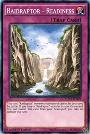 Raidraptor - Readiness (MP15-EN239) - 2015 Mega-Tins Mega Pack 1st Edition