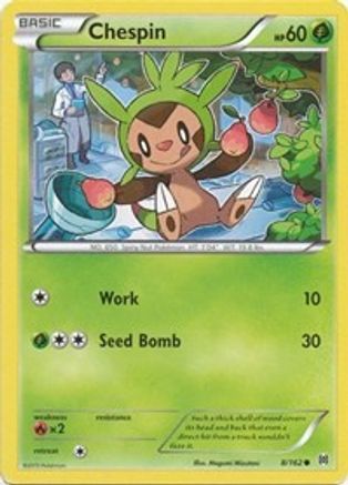Chespin (8) 008/162 XY BREAKthrough - Common