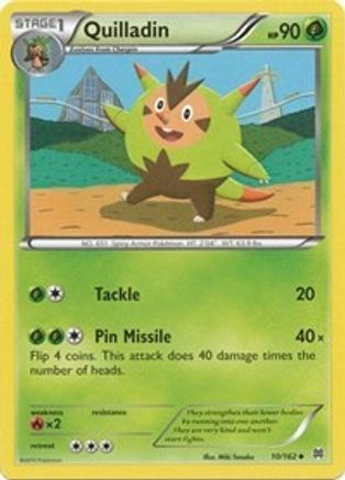 Quilladin 010/162 XY BREAKthrough - Uncommon