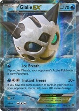 Glalie EX 034/162 - Holofoil XY BREAKthrough - Ultra Rare