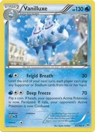 Vanilluxe 045 XY BREAKthrough - Rare