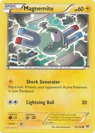 Magnemite (52) 052 XY BREAKthrough - Common