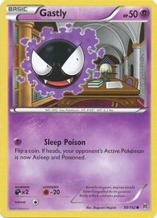 Gastly 058/162 XY BREAKthrough - Common