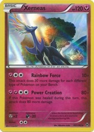 Xerneas 107/162 - Holofoil XY BREAKthrough - Holo Rare