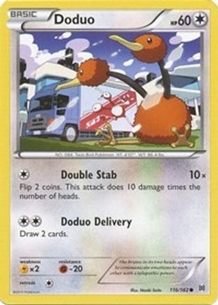 Doduo (116) 116 XY BREAKthrough - Common