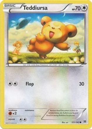 Teddiursa 121/162 XY BREAKthrough - Common