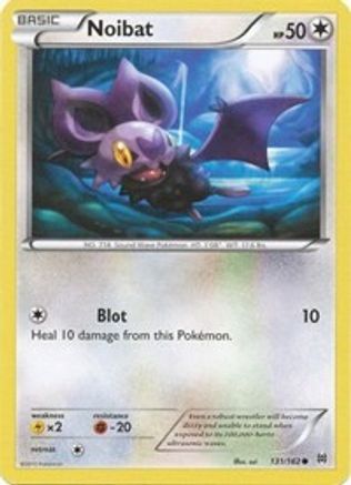 Noibat (131) 131/162 - Reverse Holofoil XY BREAKthrough - Common