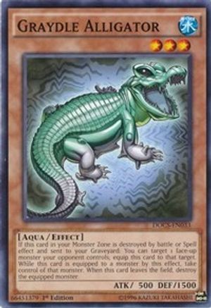 Graydle Alligator (DOCS-EN033) - Dimension of Chaos 1st Edition