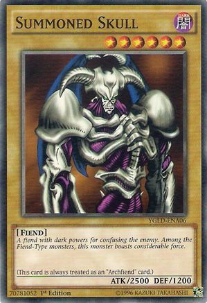 Summoned Skull (YGLD-ENA06) - King of Games: Yugi's Legendary Decks Unlimited