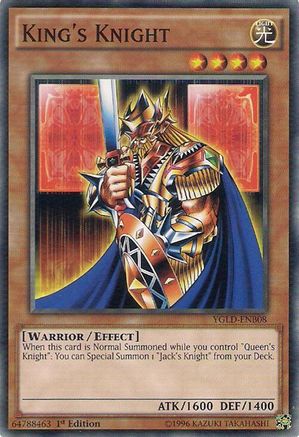 King's Knight (B) (YGLD-ENB08) - King of Games: Yugi's Legendary Decks Unlimited
