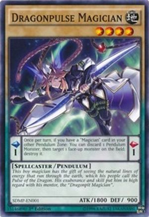 Dragonpulse Magician (SDMP-EN001) - Structure Deck: Master of Pendulum 1st Edition