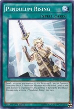 Pendulum Rising (SDMP-EN028) - Structure Deck: Master of Pendulum 1st Edition