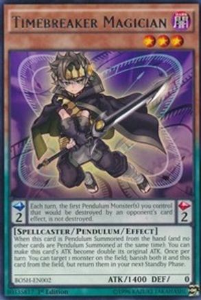 Timebreaker Magician (BOSH-EN002) - Breakers of Shadow 1st Edition