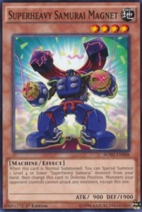 Superheavy Samurai Magnet (BOSH-EN008) - Breakers of Shadow Unlimited
