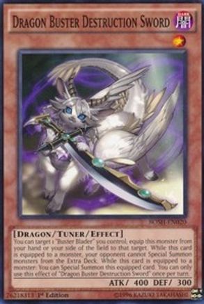Dragon Buster Destruction Sword (BOSH-EN020) - Breakers of Shadow 1st Edition