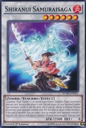 Shiranui Samuraisaga (BOSH-EN053) - Breakers of Shadow 1st Edition